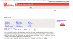 Desktop Screenshot of buy-and-sell.freeadsinireland.com