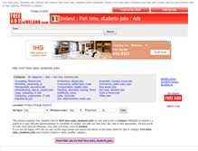 Tablet Screenshot of part-time-jobs.freeadsinireland.com