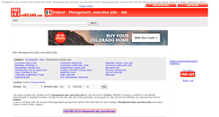 Desktop Screenshot of management-jobs.freeadsinireland.com