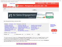 Tablet Screenshot of management-jobs.freeadsinireland.com