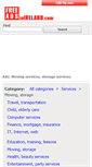 Mobile Screenshot of moving-storage-services.freeadsinireland.com