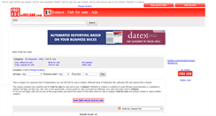 Desktop Screenshot of fish-for-sale.freeadsinireland.com