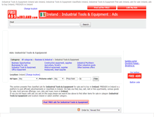 Tablet Screenshot of business-industrial-equipment.freeadsinireland.com