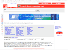 Tablet Screenshot of books-magazines.freeadsinireland.com