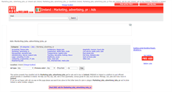 Desktop Screenshot of marketing-jobs.freeadsinireland.com