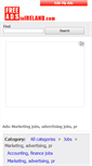 Mobile Screenshot of marketing-jobs.freeadsinireland.com