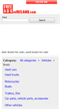 Mobile Screenshot of boats.freeadsinireland.com