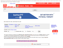 Tablet Screenshot of boats.freeadsinireland.com
