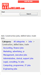 Mobile Screenshot of construction-jobs.freeadsinireland.com