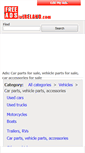 Mobile Screenshot of cars-parts-accessories.freeadsinireland.com